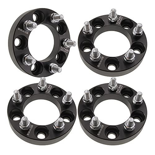 4 pcs 1" 5x4.5 Wheel Spacers Fits Chevy Fits Buick Fits Cadillac Fits Oldmobile Fits Pontiac