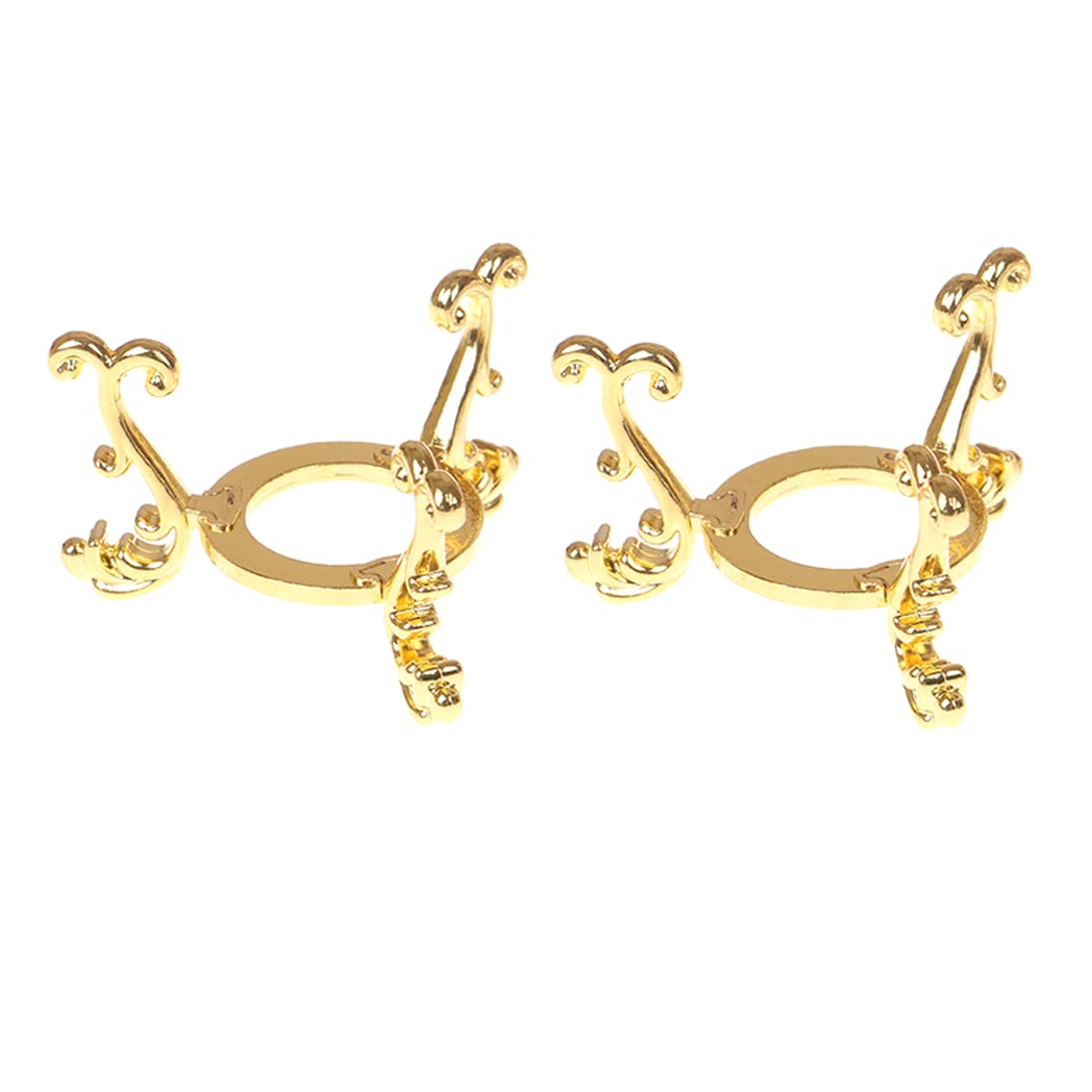 OSALADI Supporti per Sfera di Cristallo in Metallo Argento Set