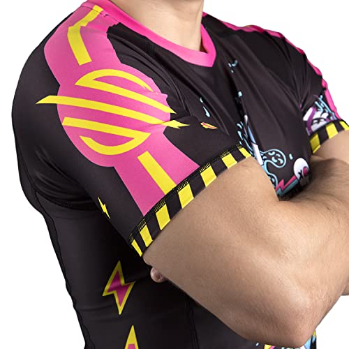 Image of Sanabul Ronin Short Sleeve Jiu Jitsu MMA Training BJJ Rash Guard