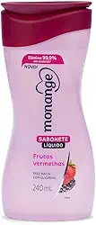 Monange Sabonete Líquido Frutas Vermelhas 240Ml
