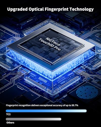 image for NGTeco Cloud Time Clock - 5GHz WiFi Time Clocks for Employees Small Bu