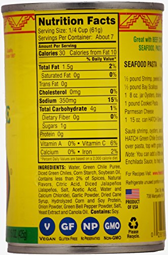 Hatch Green Chile Enchilada Sauce, Mild, 15-Ounce (Pack of 6) - Thumbnail 2