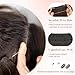 S-noilite Halo Hair Extension Invisible Wire in Real Remy Human Hair Extensions with Clips Adjustable Hidden Wire in Hair Extension for Women 12 inch Dark Brown
