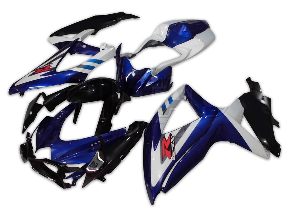 Amazon | ブルー ホワイトーフェアリング、GSX-R750 GSX-R600 K8 2008