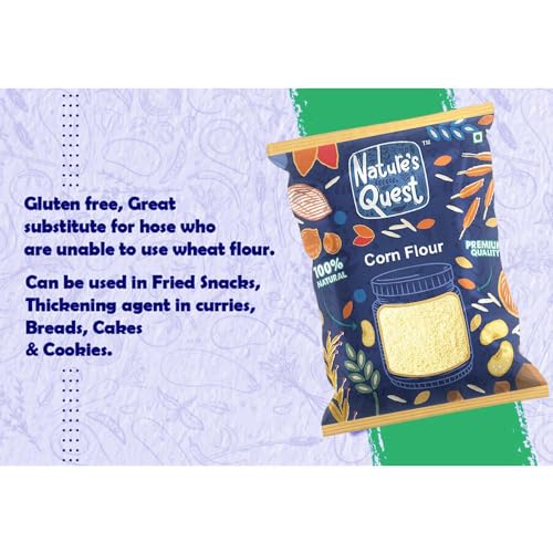 Image of Nature's Quest Corn Flour | Makka /Maize atta - 9 Kg