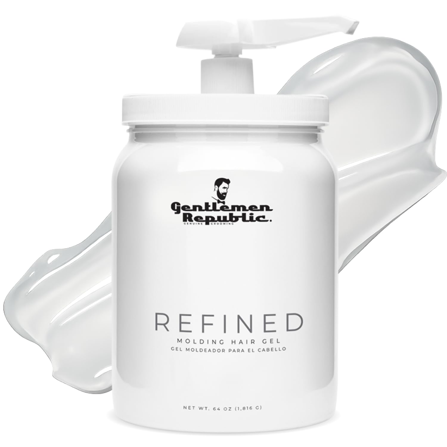 Amazon.com : Gentlemen Republic 64oz Refined Men's Hair Gel