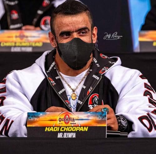 2017-2024 60th Anniversary MR. Olympia Embroidered Hoodie Sweater Fitness Bodybuilding Athlete IFBB PRO2