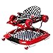 Marcheur D'activités 3-en-1 pour Enfants - Rocker, Rocking Chair, Walker - Hauteur De Siège Réglable - Jouets Amusants pour Enfants,Rouge