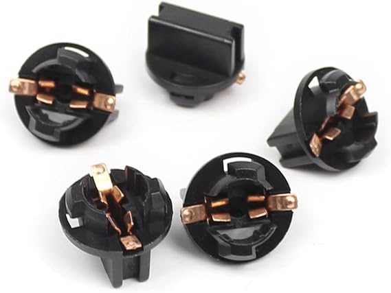 10 Pack T10 Car Reading Light 12961 Bulb Holder Twist Socket Lock Base W5W Instrument Panel Cluster Plug Dash Light Bulb spark plug socket drive set craftsman rubber insert pipe -magnetic adapter for
