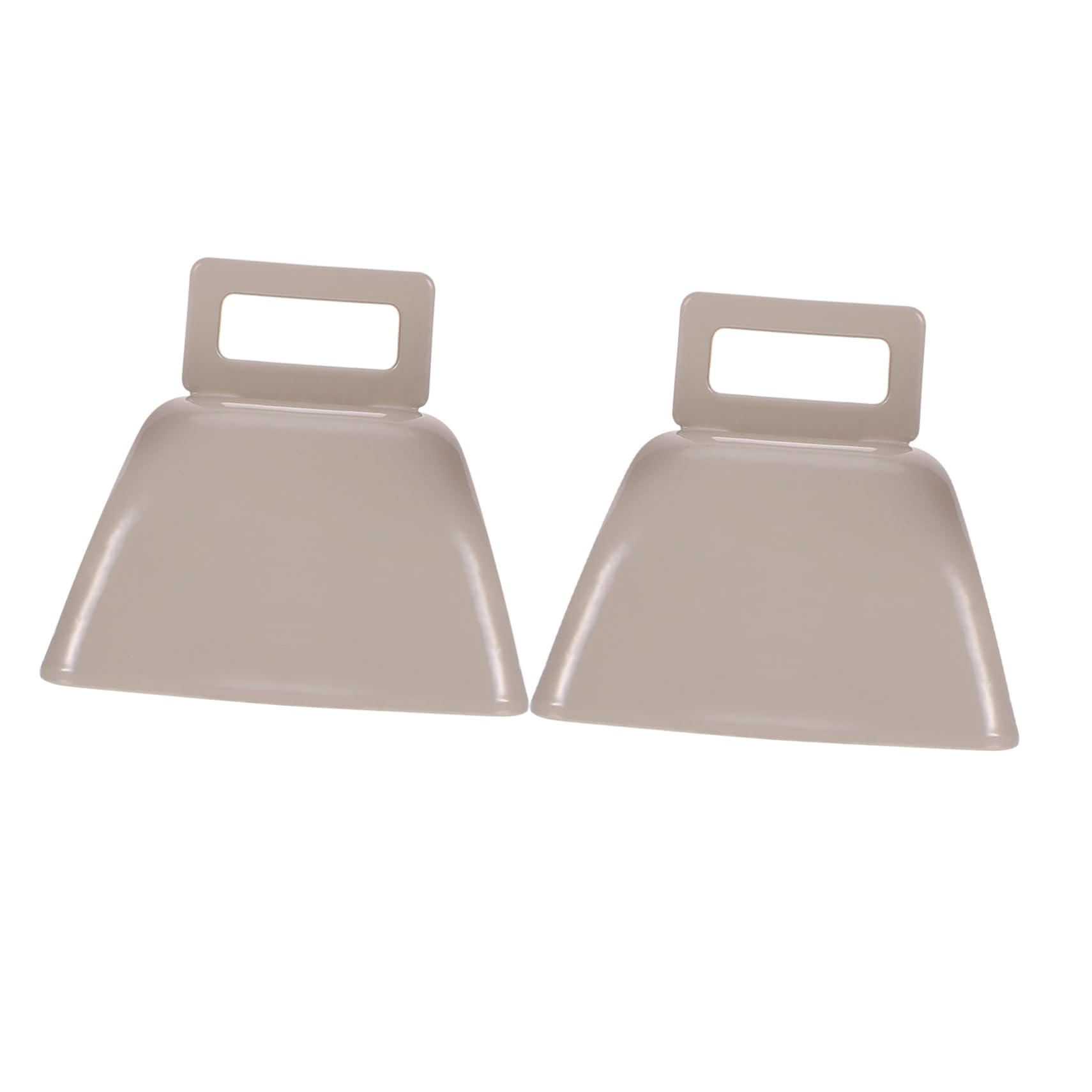 GALPADA Elegant Luxury Iron Bells for Cows Sheep Horses 2 Pack Anti-Theft Grazing Bells Smooth Surface