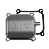 JMCHstore OEM Valve Cover w/Gasket for Predator 212 6.5HP Hemi Engine, For Harbor Freight Loncin Motor 210FA 212cc Engine, Mini bike Go kart Valve cover