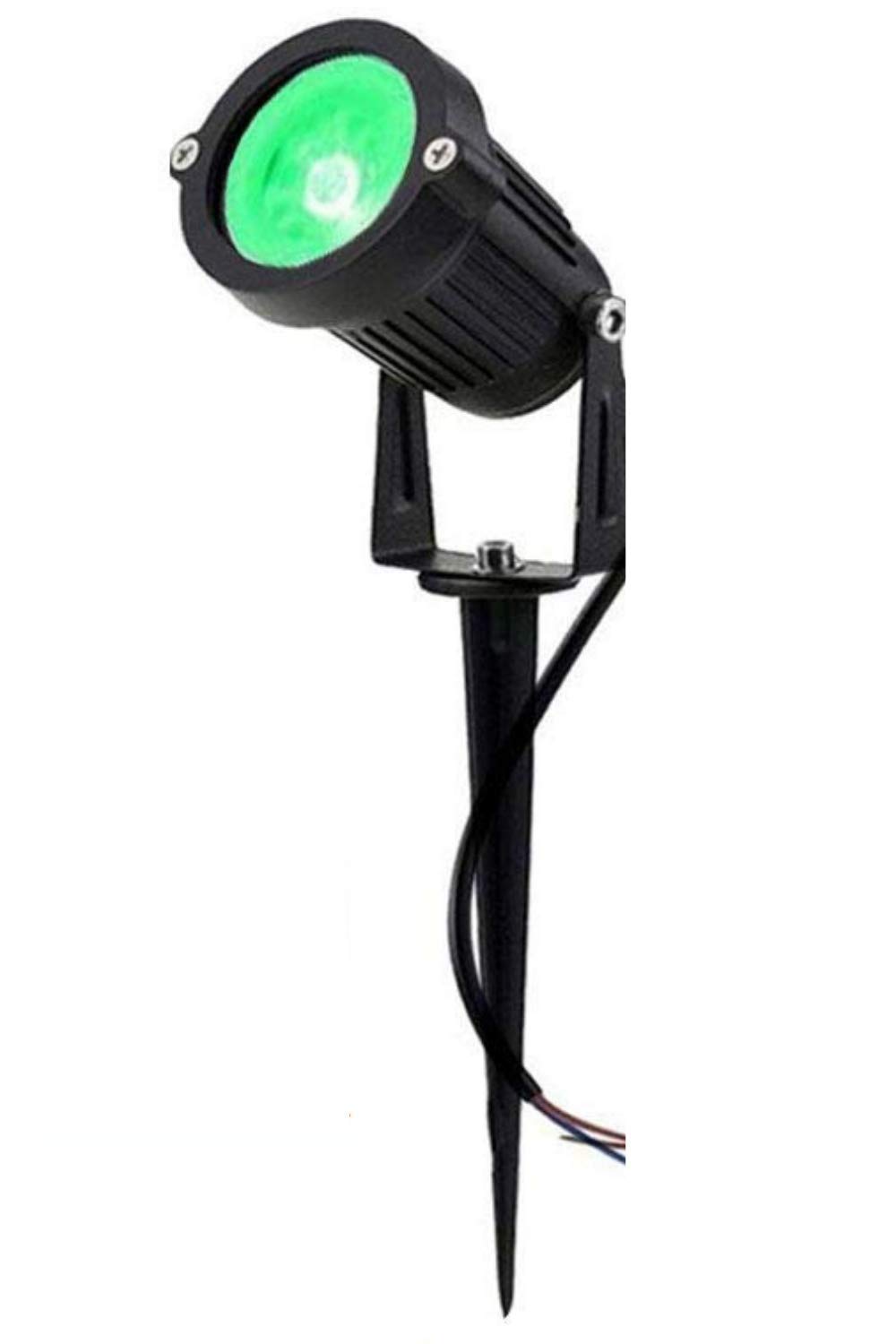 DOJI 3W LED Waterproof Outdoor Garden Adjustable Spot and Spike Light,IP65 Aluminium Body Garden Lights. (Green) (B09VDMB7PN) Amazon Price History, Amazon Price Tracker