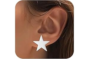 Clip-On Star Earrings: A Luminous Touch for Non-Pierced Elegance