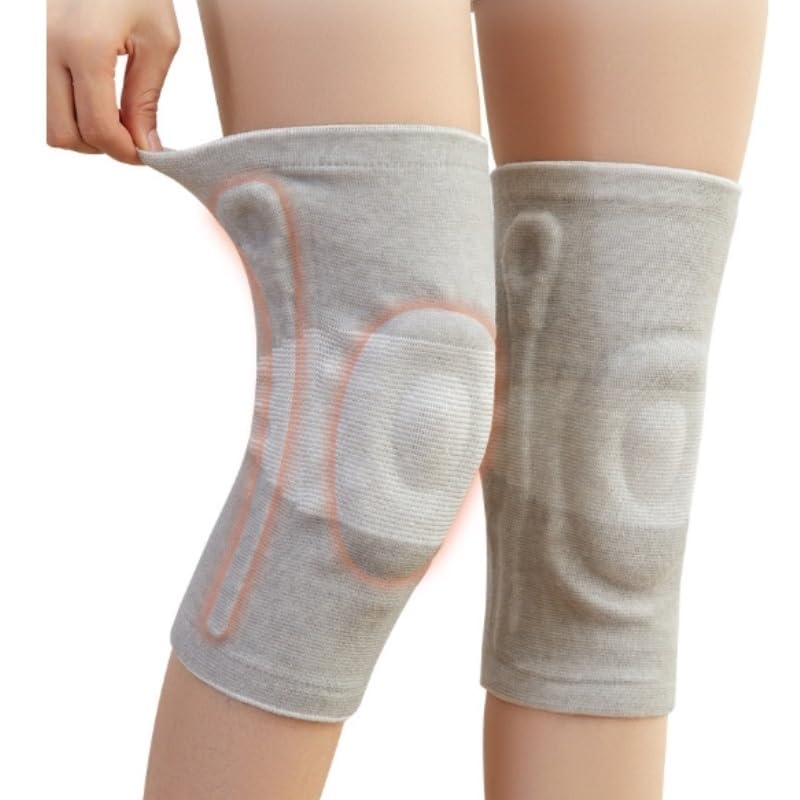 Thickened Silicone Spring Support Knee Pads Sports Fitness Outdoor Meniscus