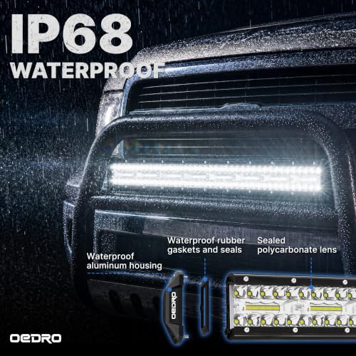 Image of OEDRO 22 Inch LED Light Bar 620W 43400LM Tri-Rows Spot Flood Combo