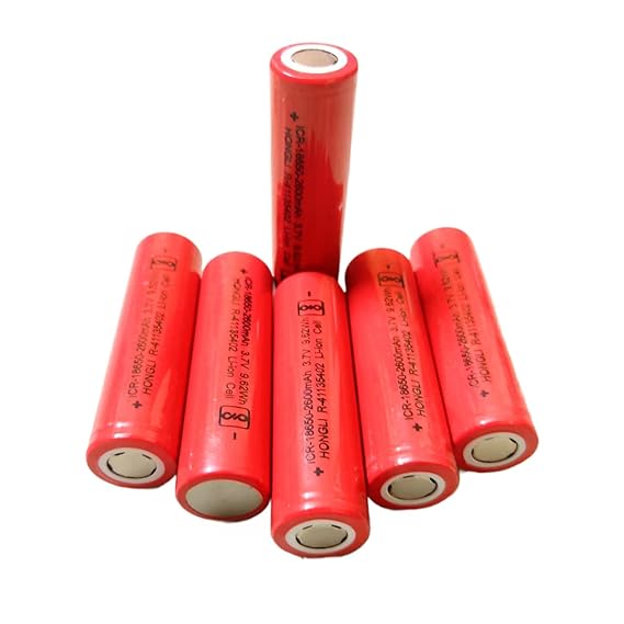 HONGLI 3.7V ICR 18650 2600mAh LiIon Rechargeable Battery with High