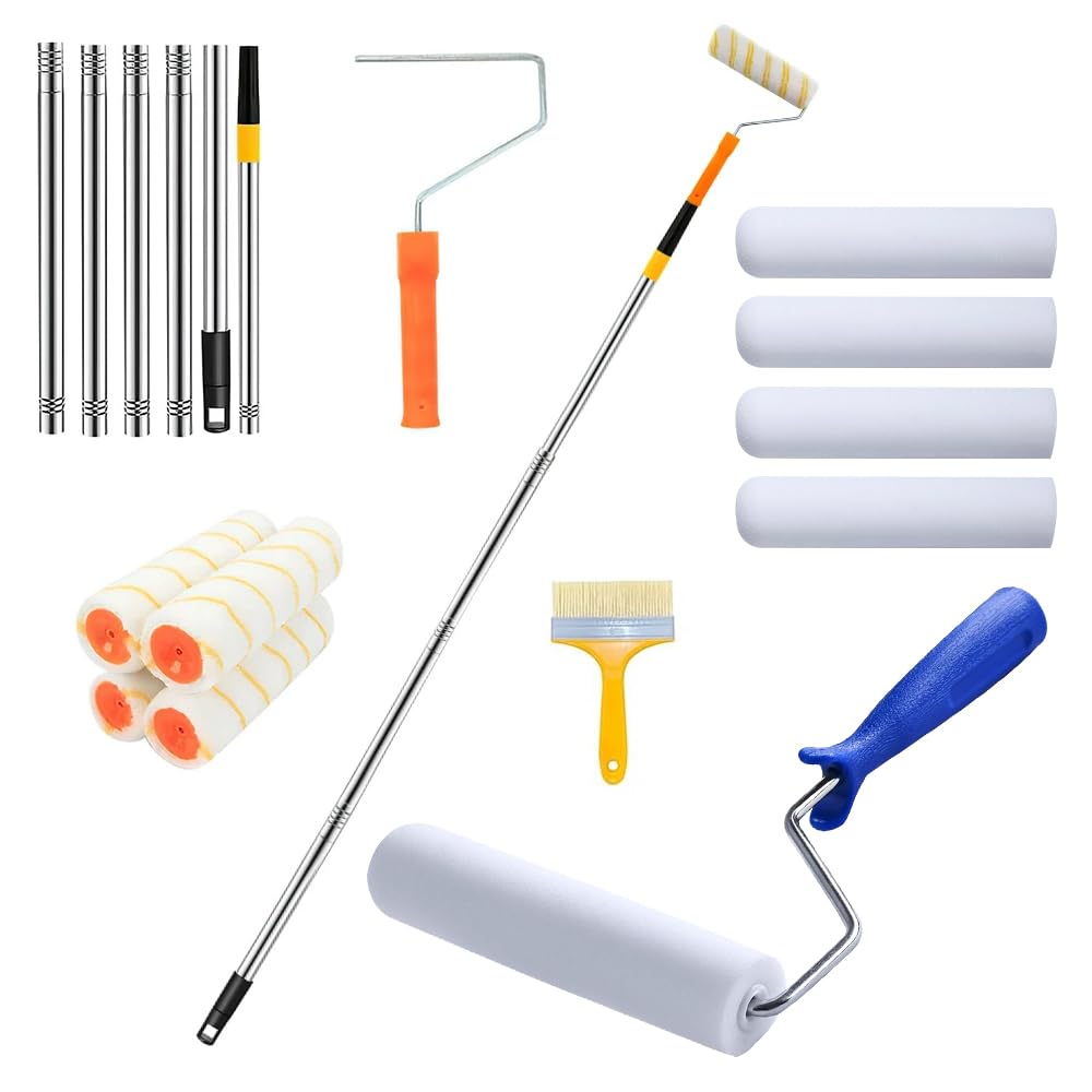 Paint Roller Cleaner Juego De Brochas Y Rodillos Para Pintar