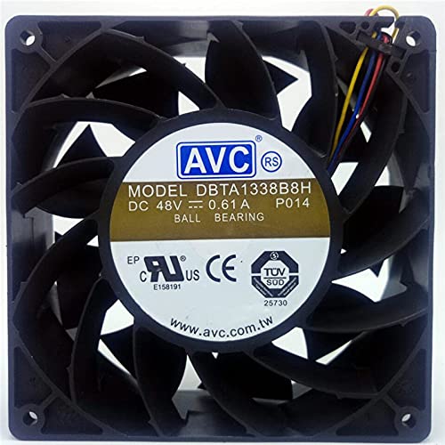 DBTA1338B8H 48V Axial Fan, 12738 48V 0.61A Device Fan