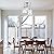 Semi Flush Mount Ceiling Light, 3-Light Close to Ceiling Light Fixtures, Electroplating Chrome Finish with Clear Seeded Glass Shade Chandelier Lighting for Stairs Porch Hallway Entryway Kitchen