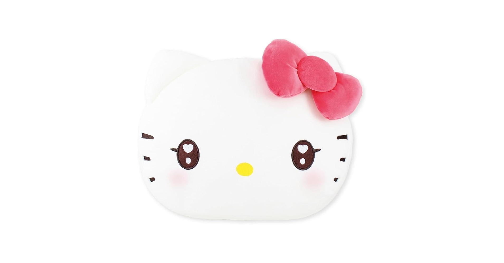 【激レア】FCバルセロナ × ハローキティ キティちゃん フェイス型クッション 激レア】FCバルセロナ × ハローキティ キティちゃん フェイス型