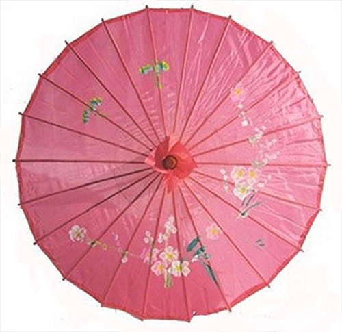 JapanBargain 2164, Japanese Parasol Chinese Asian Nylon Umbrella Parasol for Photography Cosplay Costumes