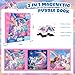 Magnetic Jigsaw Puzzles for Toddlers Kids 3-8 Girls,(3 36-Pieces) Travel Puzzles Toys for Kids Ages 4-6,Take-Along Car Airplane Road Trip Activities Game for 3 4 5 6 7 8 Year Old Birthday Gift