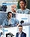 MENERESAS 3-in-1 Mini Microphone for iPhone: Wireless Lavalier Microphones for iOS/Android/Camera - Noise Reduction Lapel Mic, Clip on Mic for Video Recording Vlog, YouTube, Interview
