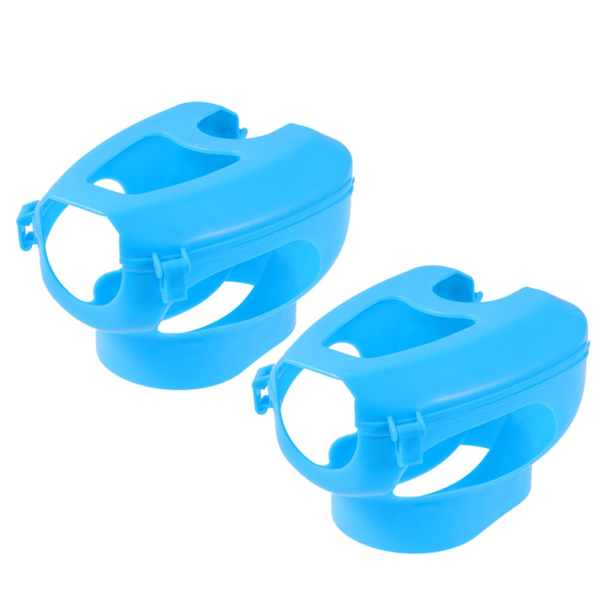 HOLIDYOYO 2pcs Pigeon Retainer Bird Supplies Holder Pigeon Fixed Feeder Rack Pigeons Feeder Pigeon Blue