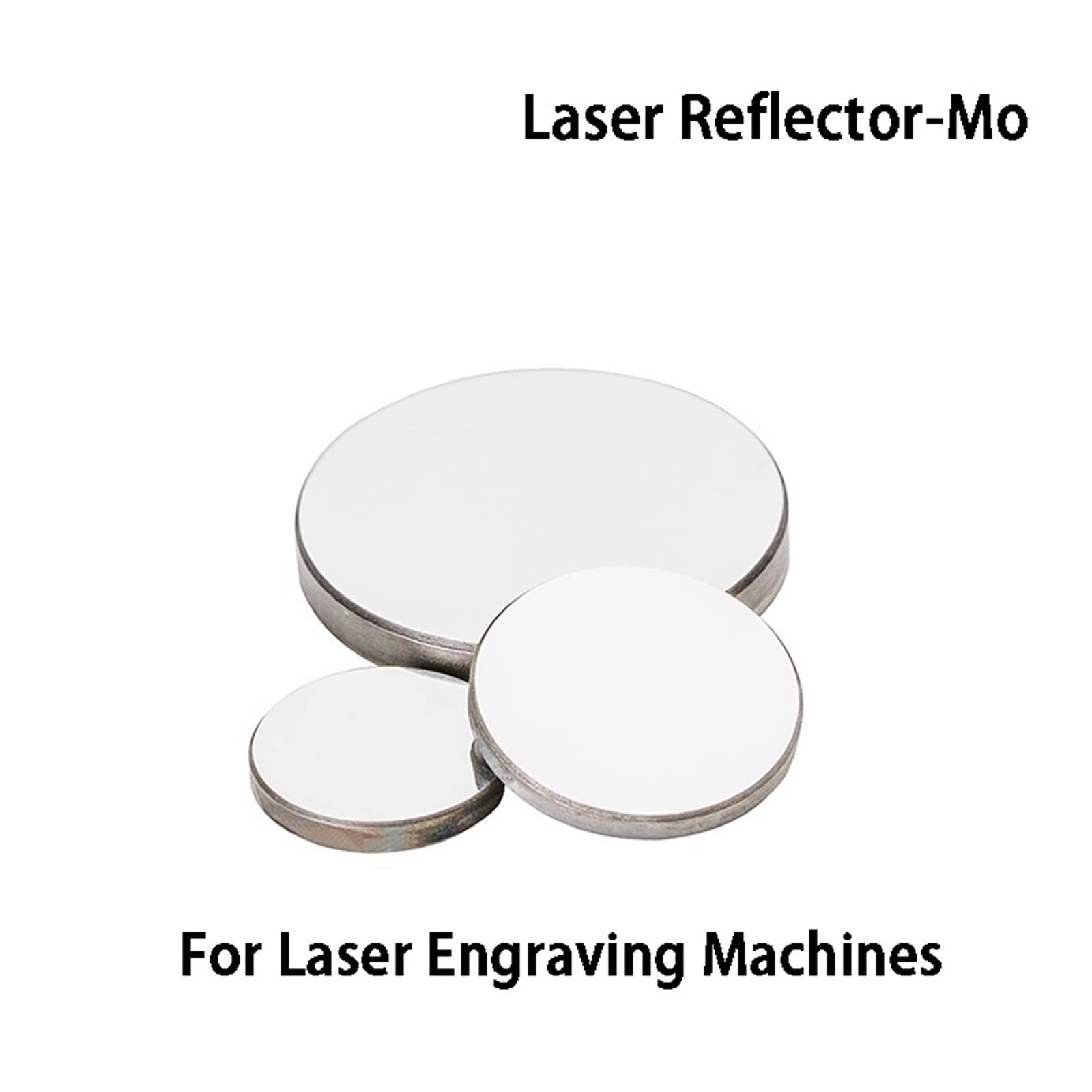3Pcs Mo Laser Mirror Diameter 19.05 20 25 30 38.1mm Thickness 3mm CO2 Laser Lens for Laser Cutting Engraving Machine(38.1mm)