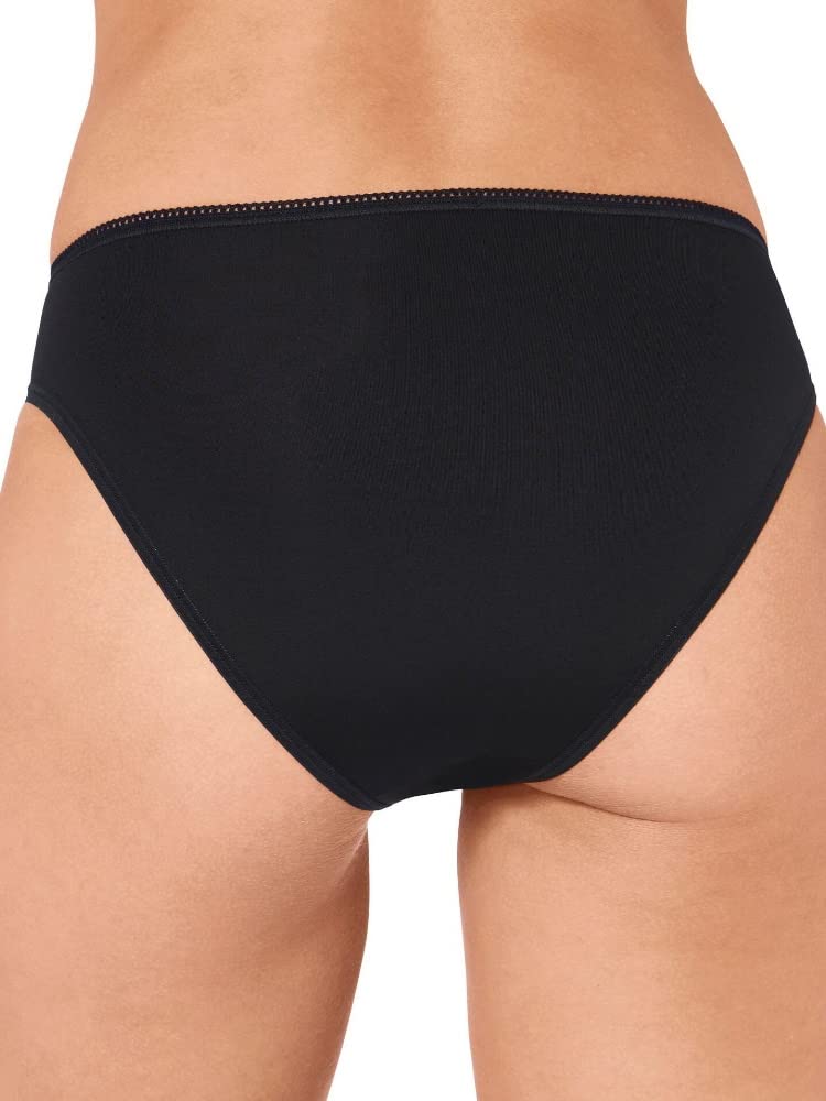 Sloggi 24 - 7 slip in microfibra Tai (confezione da 3), Nero , 48