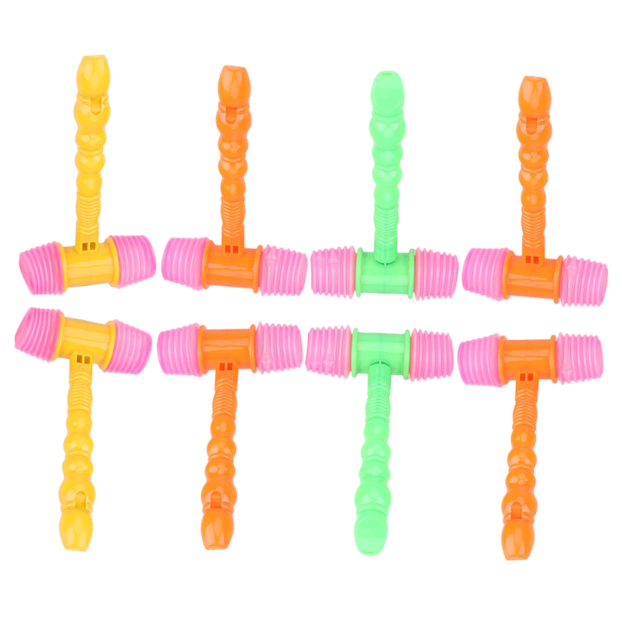 GALPADA 8Pcs Sound Hammer for Interactive Party Prop Lightweight Pounding for Safe and Fun for Boys for Birthdays and Holidays