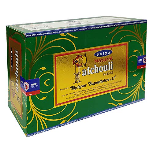 Trumiri DND--501338-12-12OZ-P-2 Natural Patchouli Incense Sticks And Incense Stick Holder Bundle Insence Insense Satya Incense thumb #3