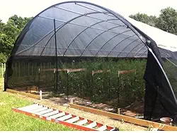Sombrite 50% tela sombreamento para horta jardim orquidario viveiro estufa 4x2