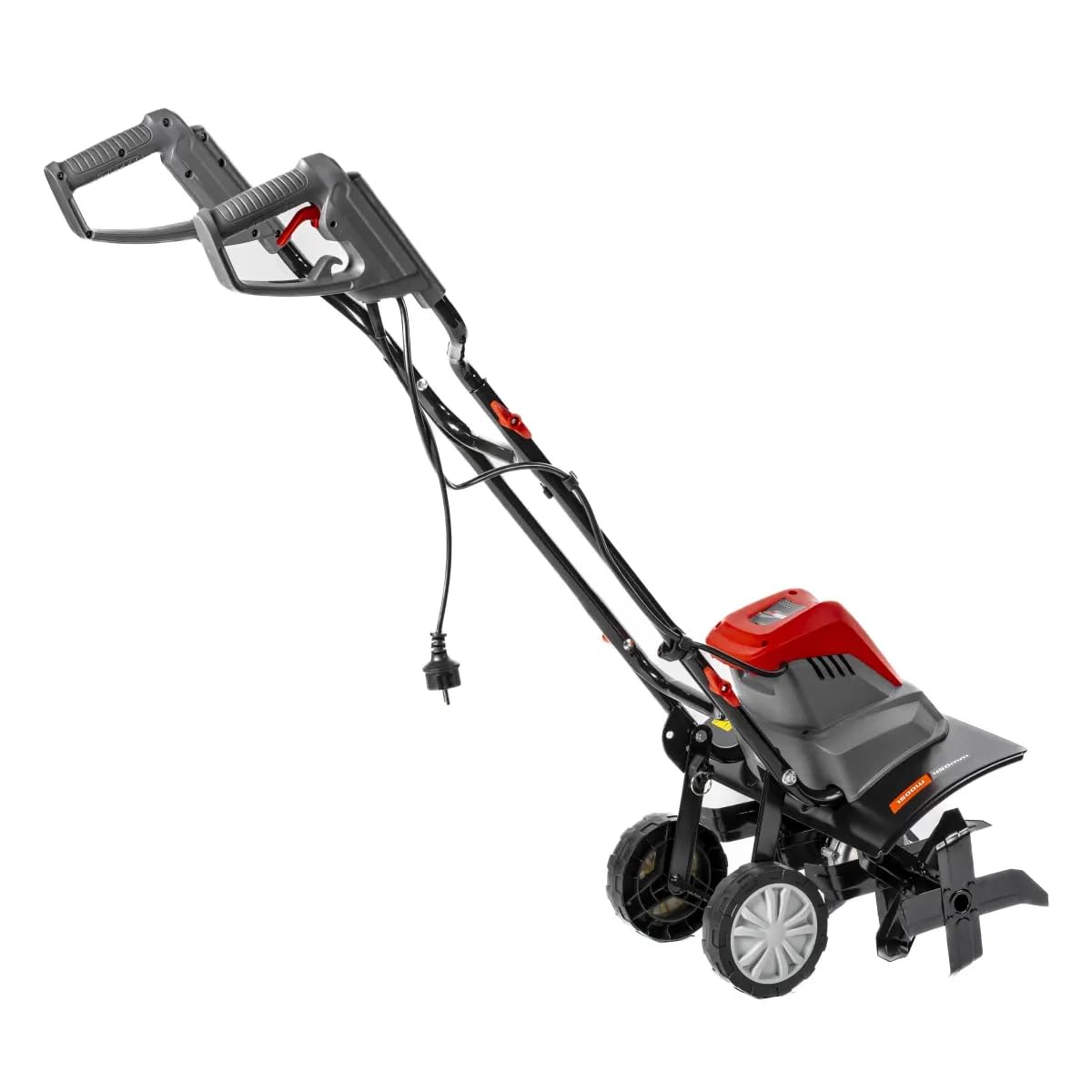 Motocicleta eléctrica Garden Dedra – Potencia: 1500 W – con Ruedas de Transporte – Ancho de Trabajo: 45 cm – Peso: 10,3 kg, Velocidad de rotación Puede alcanzar 400 RPM