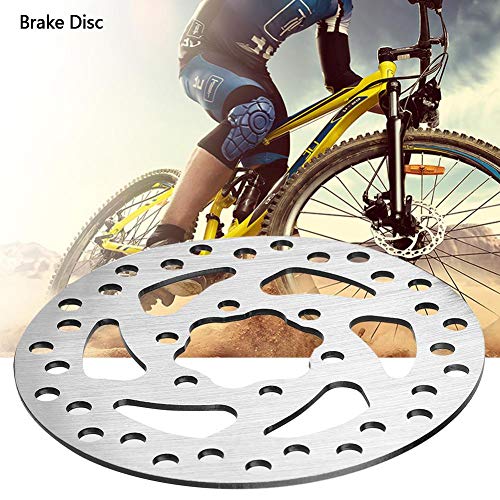 Demeras Bicycle Brake Discs Disc Brake Rotor Mountain Bike Stainless Steel Brake Disc Bicycle Brake Pad Braking Part(120mm) - Image 4