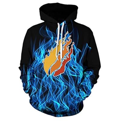 prestonsstylez white fire hoodie
