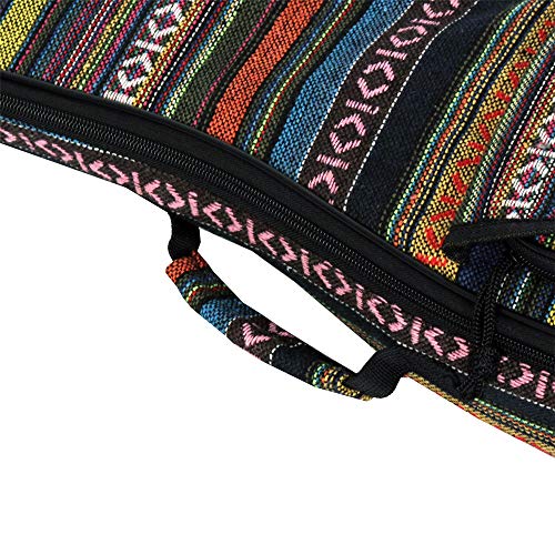Heqianqian Housse de Guitare Ukulele Small Guitar Ethnic Bag Sac 23 Pouces Ukulele Uklele Bag Convient à la Plupart des… - Les Beatles, Paul McCartney, John Lennon, RIngo Starr, George Harrison Heqianqian Housse de Guitare Ukulele Small Guitar Ethnic Bag Sac 23 Pouces Ukulele Uklele Bag Convient à la Plupart des… – Image 5