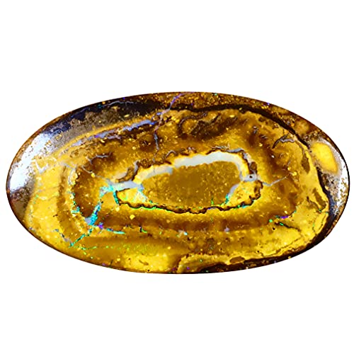 Opale d'Australie Boulder de 9.15 ct cadeau précieux d'anniversaire pour passionné de gemmes