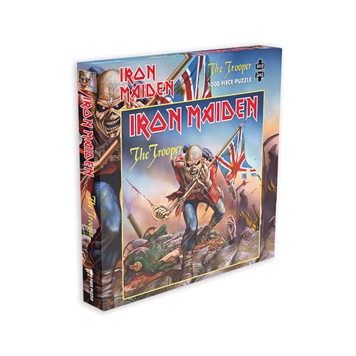 Iron Maiden The Trooper (500 Piece Jigsaw Puzzle) by RockSaws - Used condition - US$21.31