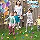 Dekewe 50 PCS Ostereier Plastik Bunt, 6 cm Plastikeier zum Befüllen, Oster Überraschungsei für Ostern Jagd Geschenke Und Osterthema Party Gunst