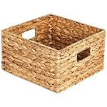 Honey-Can-Do Woven Water Hyacinth Wicker Storage Baskets, Nesting Set of 3 - Image 5