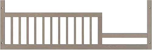 Child Craft El riel protector de cama para niños pequeños convierte la cuna convertible Denman 4 en 1 en cama para niños, hecha de madera de pino,