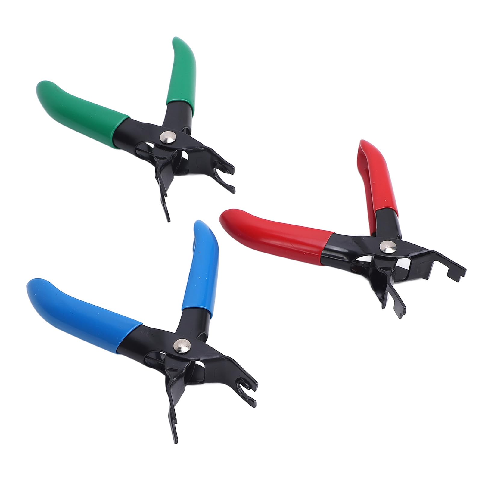 3PCS Fuel and AC Line Disconnect Pliers Set – Ergonomic Hose Removal Tool for Quick Disconnects in Auto Maintenance
