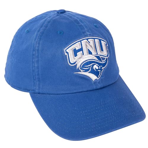 Gorra bordada ajustable azul con visera para adulto miniatura 1