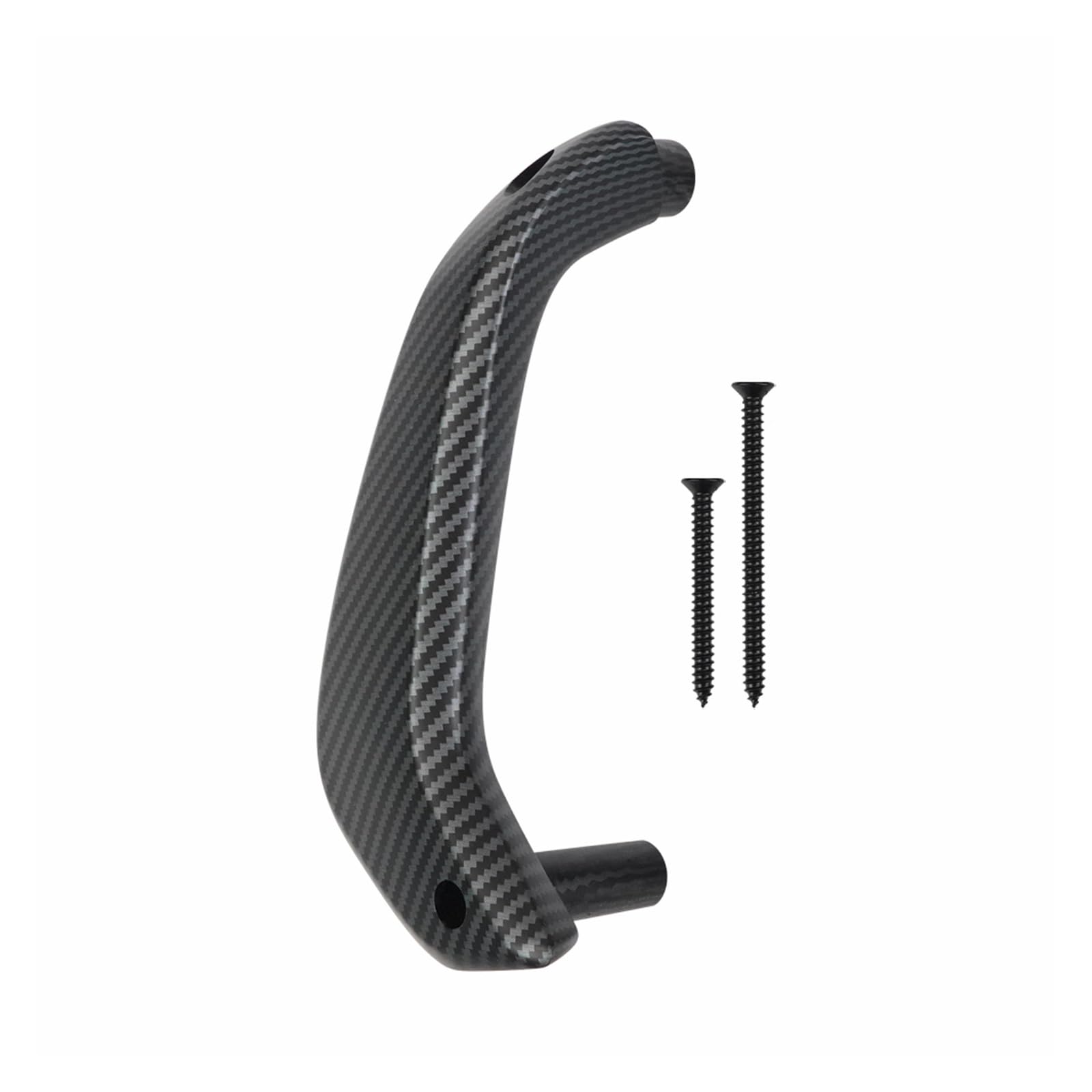 Hhfksci Left Carbon Fiber Car Interior Door Pull Handle For For Fiesta 2011-2020 Interior Door Handle Driver Left&Passenger Right Side Manual Window G2bz-5823943-Ja D2bb-A23943-Ca35b8(Left Carbon Fiber)