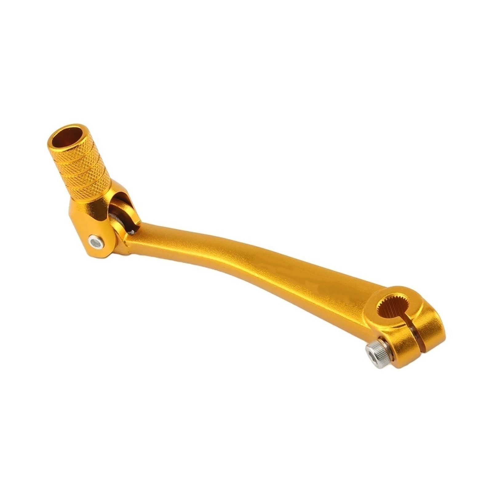 Lbcsrmh Yellow Motorcycle Gear Lever Start Lever Motorcycle Component Shifter Levers Spare Part Accessories For 125Cc To 400Cc Universal Gear Kick Pedal