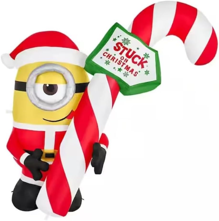 Minion Stuart Santa Suit Inflatable by Gemmy