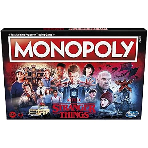 Hasbro Gaming Monopoly: Netflix Stranger Things Edition Brettspiel Cover