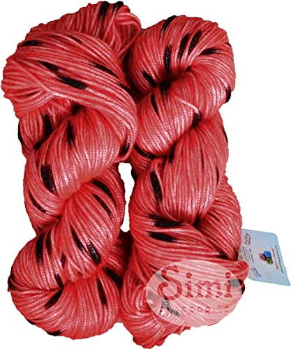 Image of Knitting Wool, Flite Joy Red 500 GMS Best Used with Knitting Needles, Crochet Needles Medium Thick Wool Yarn for Knitting.-UE Art-BHB