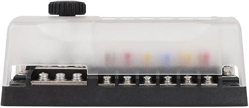 Miniatura 4 de SCITOO Caja de fusibles de 12 vías con cuchilla ATO/ATC/ATS, uso para lancha rodante, autocaravana, lancha rápida